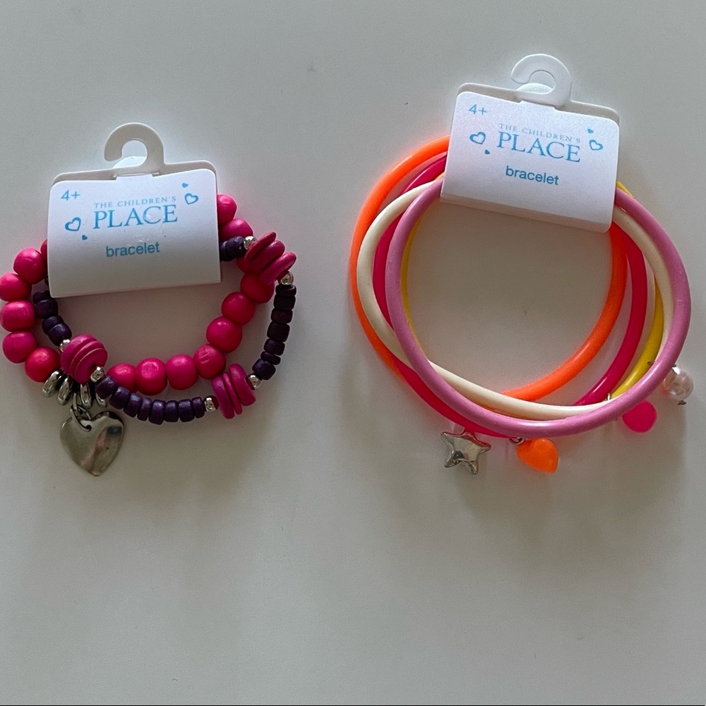 Childrens place bracelets